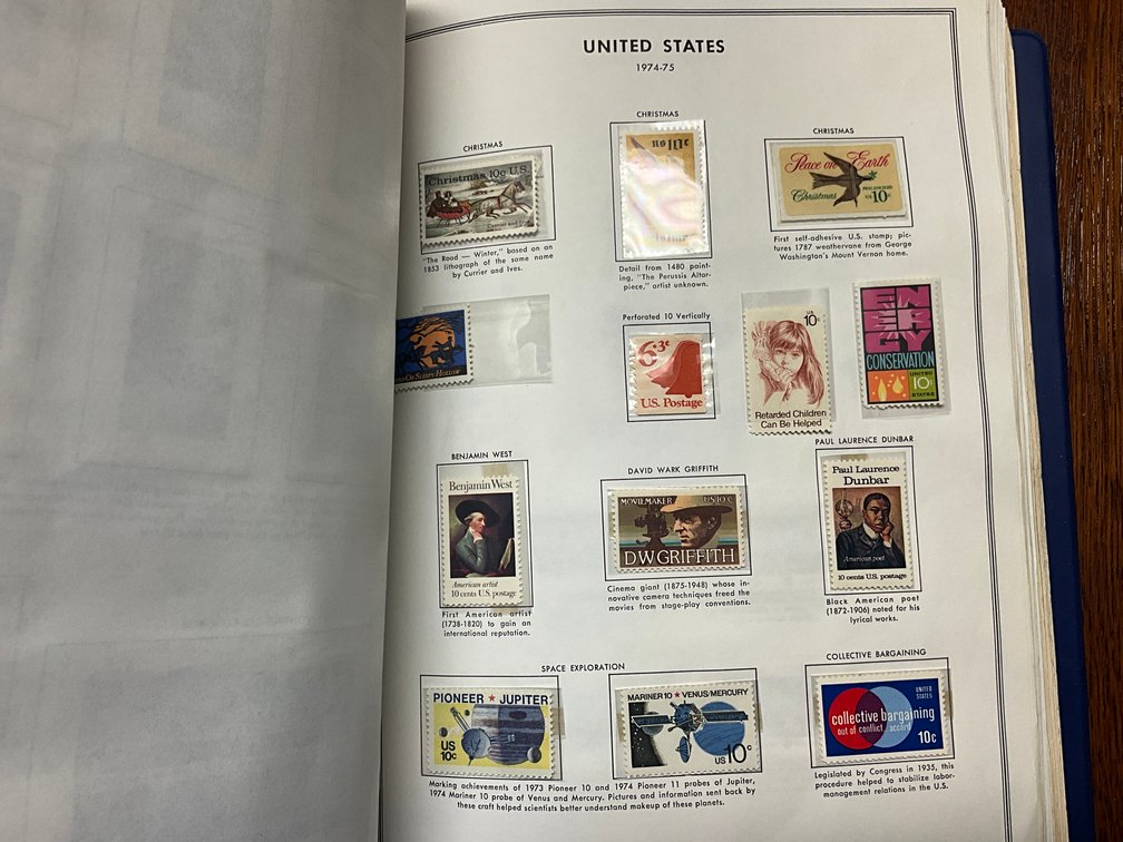 United States Liberty Stamp Album