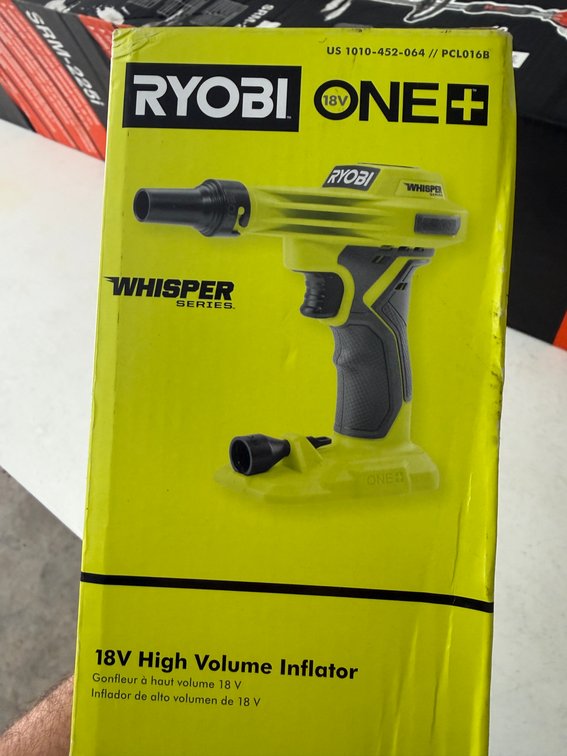 Ryobi 18V High Volume Inflator