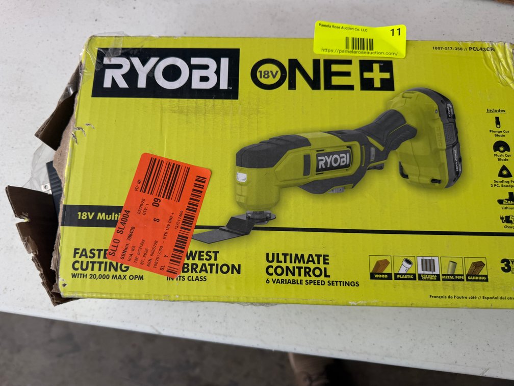 Ryobi 18V ONE+ Multi-Tool Kit