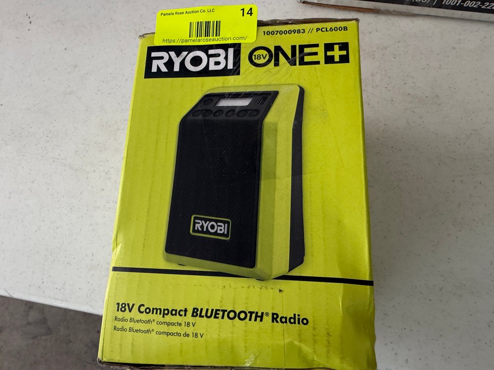 Ryobi 18V Compact Bluetooth Radio