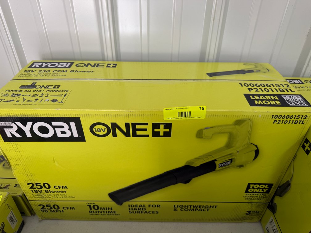 Ryobi 18V ONE+ 250 CFM Blower