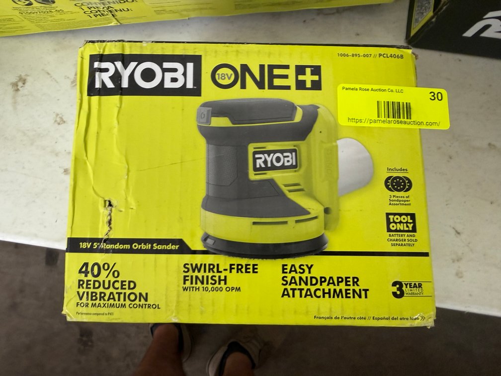 RYOBI 18V ONE+ 5-Inch Random Orbit Sander
