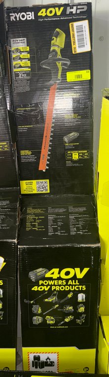 RYOBI 40V HP Cordless Hedge Trimmer