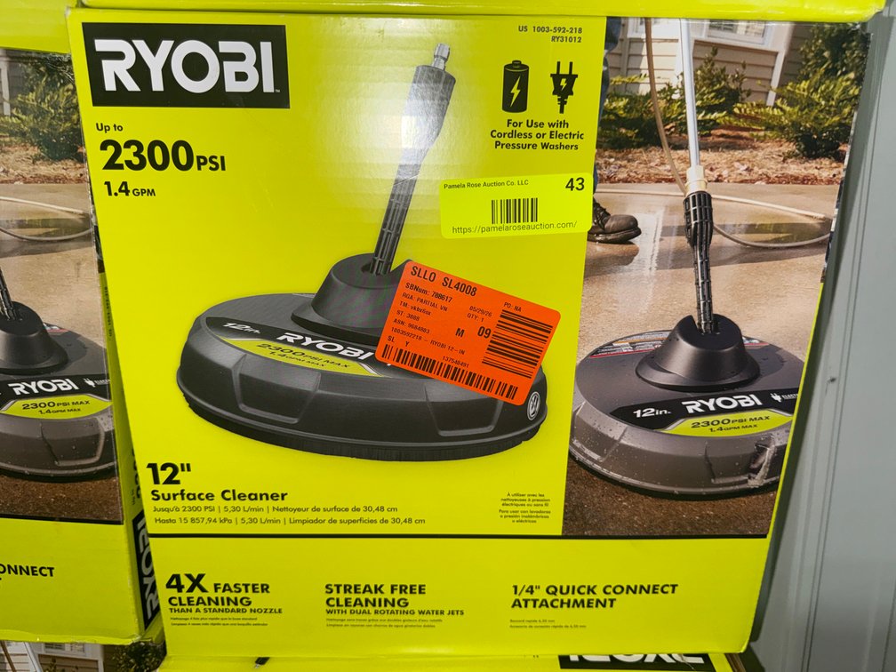 Ryobi 12-inch Surface Cleaner