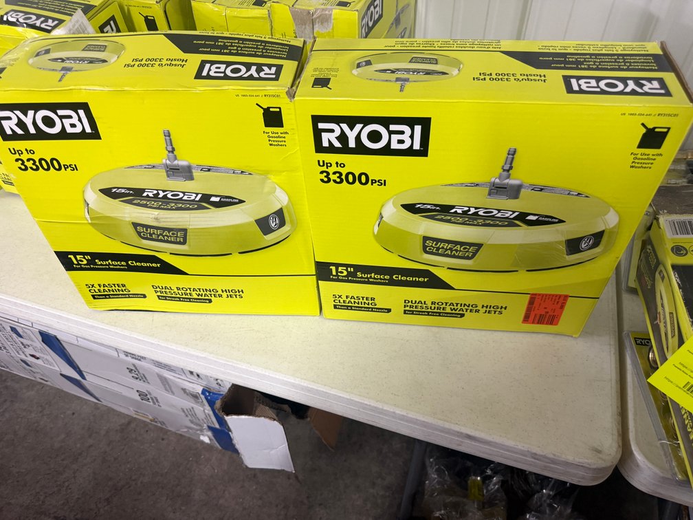 (2) Ryobi 15 in. Surface Cleaners