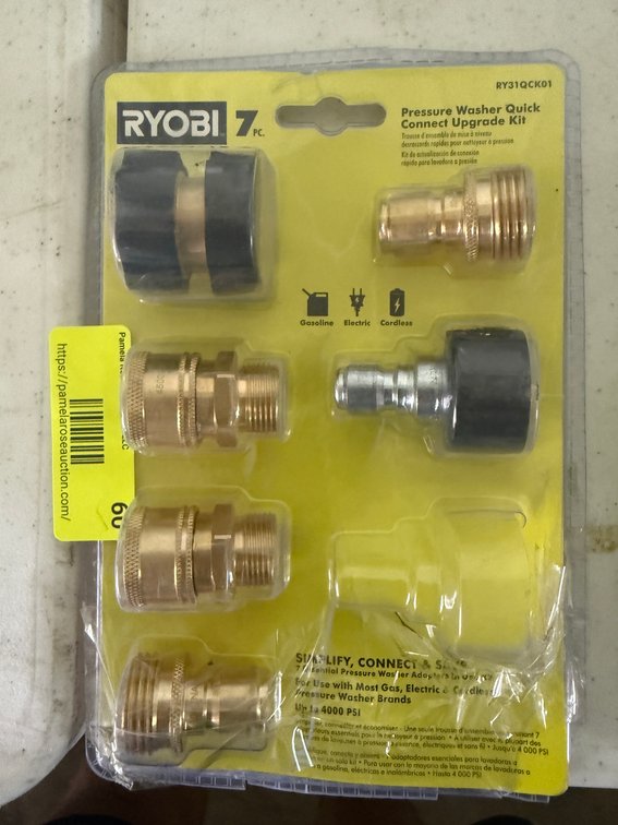 RYOBI Pressure Washer Quick Connect Upgrade Kit