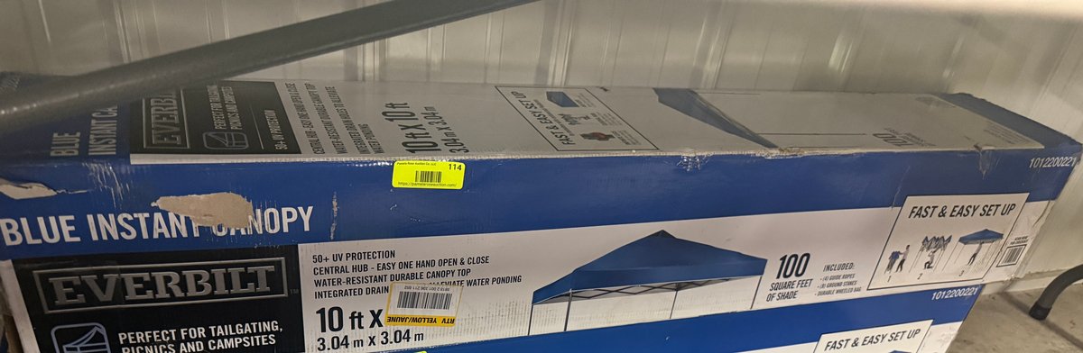 Everbilt Blue Instant Canopy