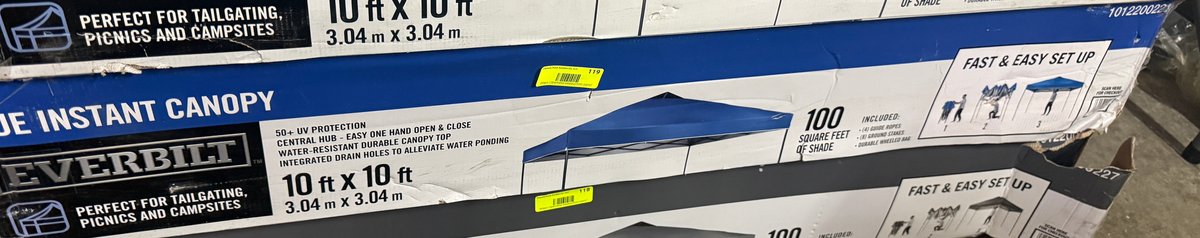 Everbilt Blue Instant Canopy