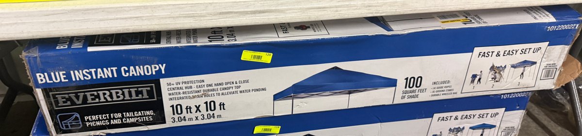 Everbilt Blue Instant Canopy
