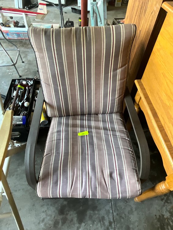 (2) Metal Patio Chairs
