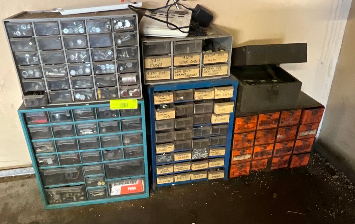 Hardware Organizers & Parts