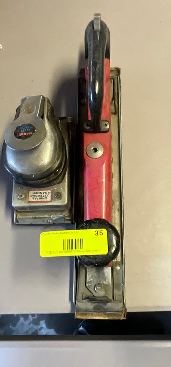 (2) Pneumatic Sanders