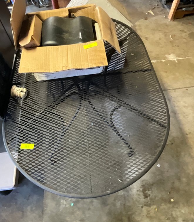 Metal Patio Table