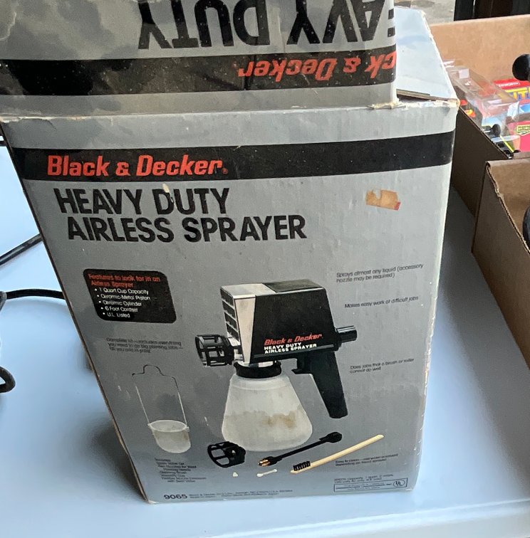 Black & Decker Airless Sprayer