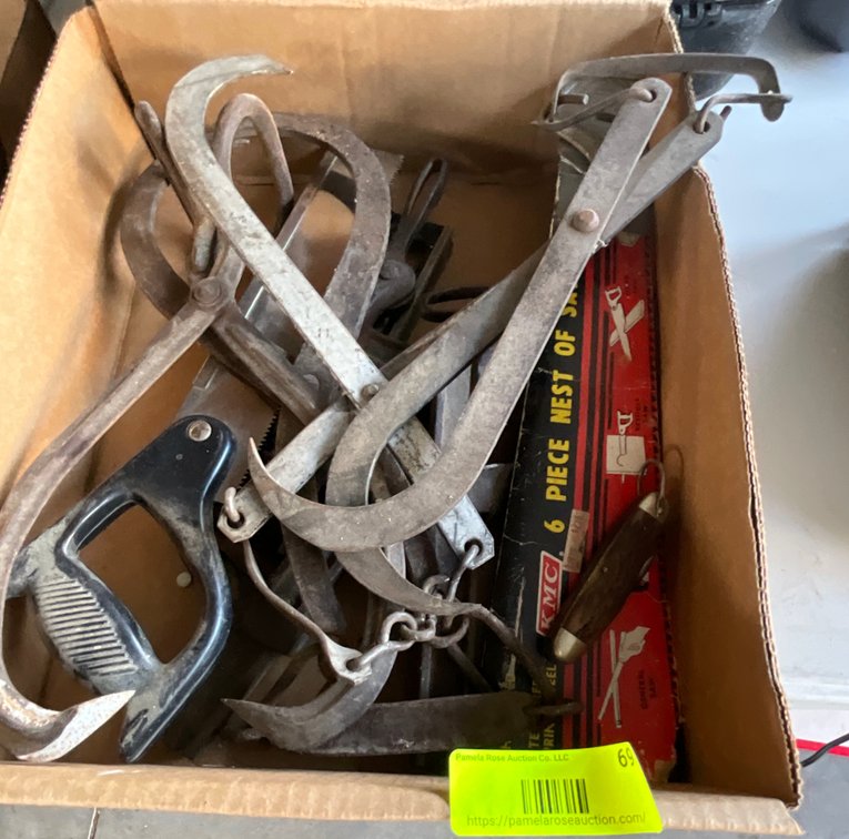 Vintage Hand Tools & Tongs