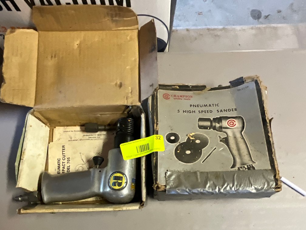 Champion Pneumatic Sander & Cutter