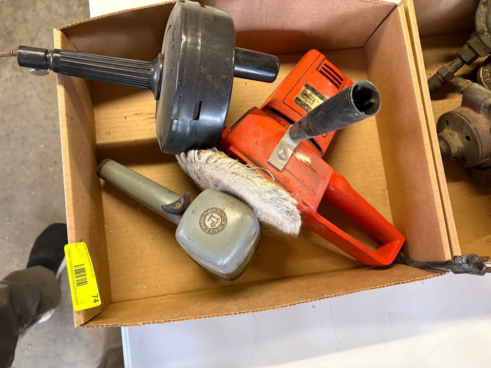 Polisher, Rockwell Air Tool, Snake