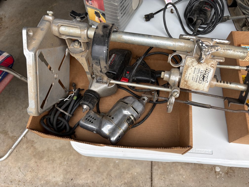 Power Drill & Drill Stand