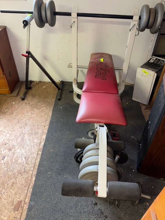 GUP- Weider & Bollinger Weight Set