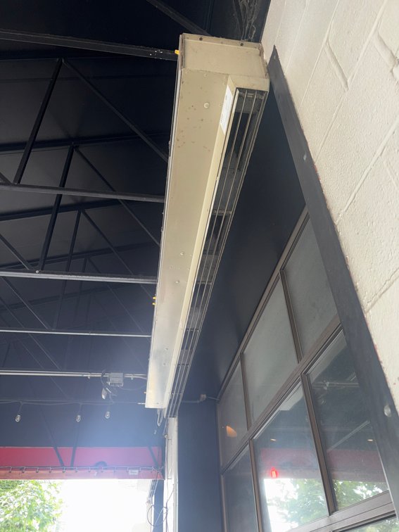 Bar145- Mars Commercial Air Curtain