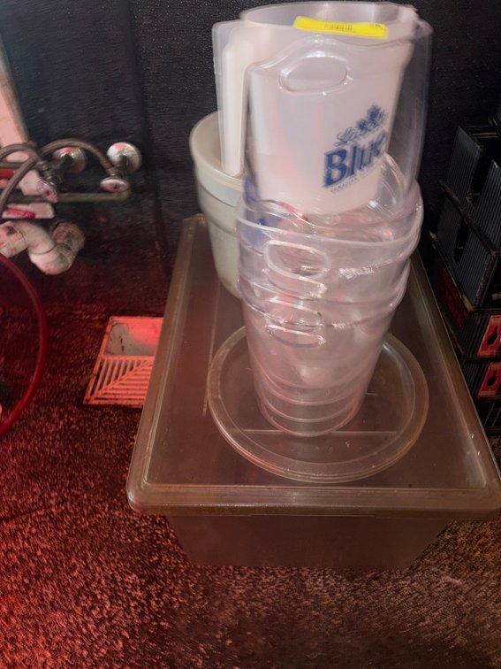 Bar145- Plastic Pitchers and Food Containers