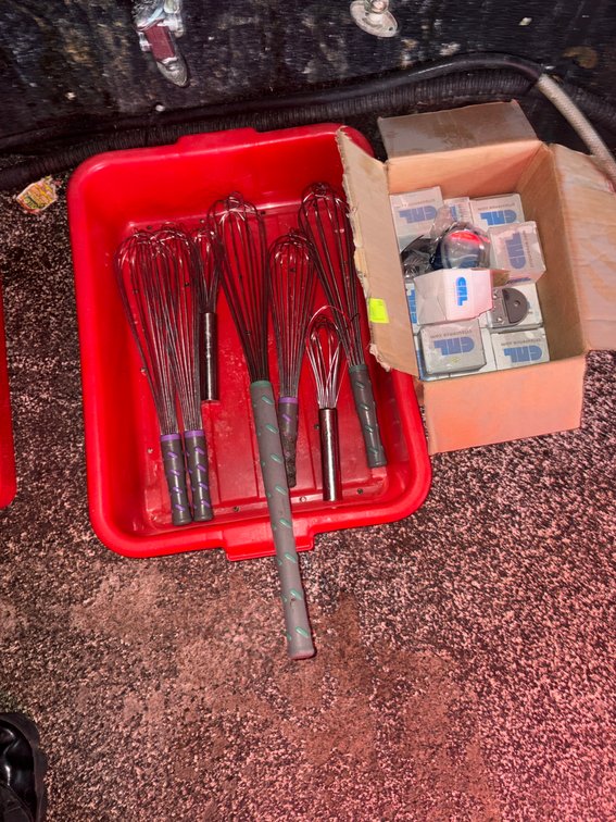 Bar145- Wire Whisks and Hardware
