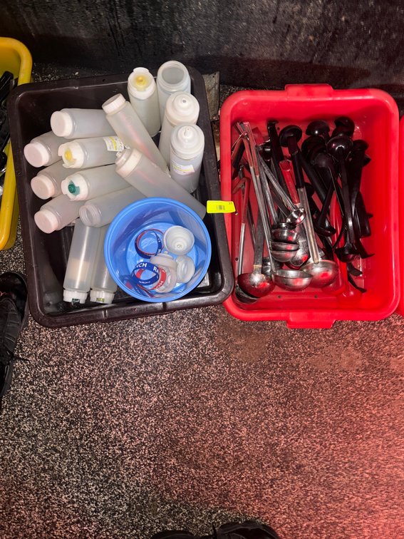 Bar145- Kitchen Squeeze Bottles and Ladles