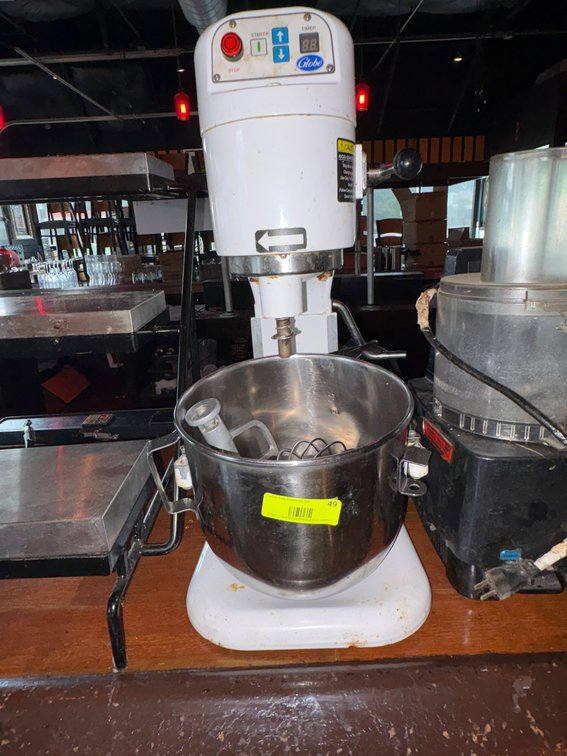 Bar145- Commercial Mixer and Food Processor