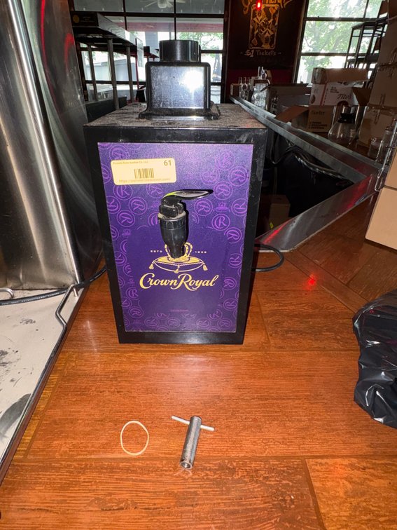 Bar145- Crown Royal Liquor Dispenser
