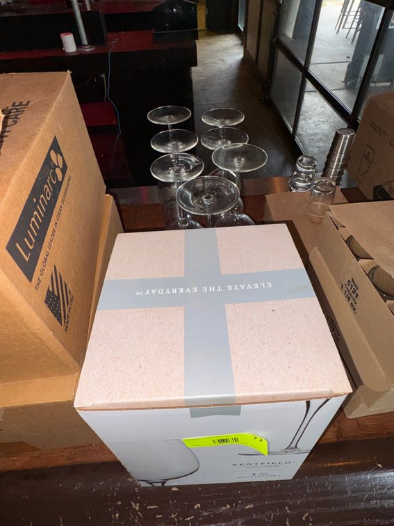 Bar145- Glassware