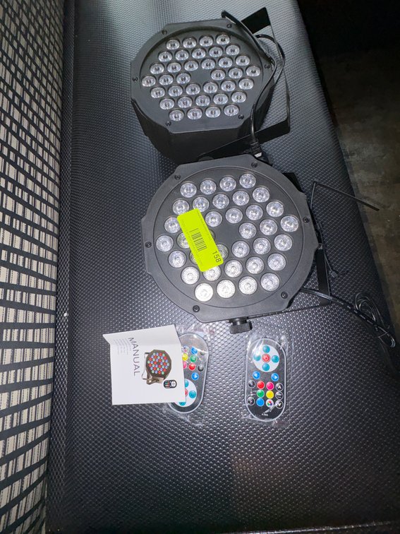 Bar145- (2) LED Par Stage Lights