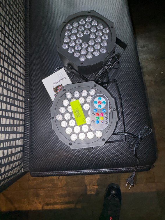 Bar145- (2) LED Par Stage Lights