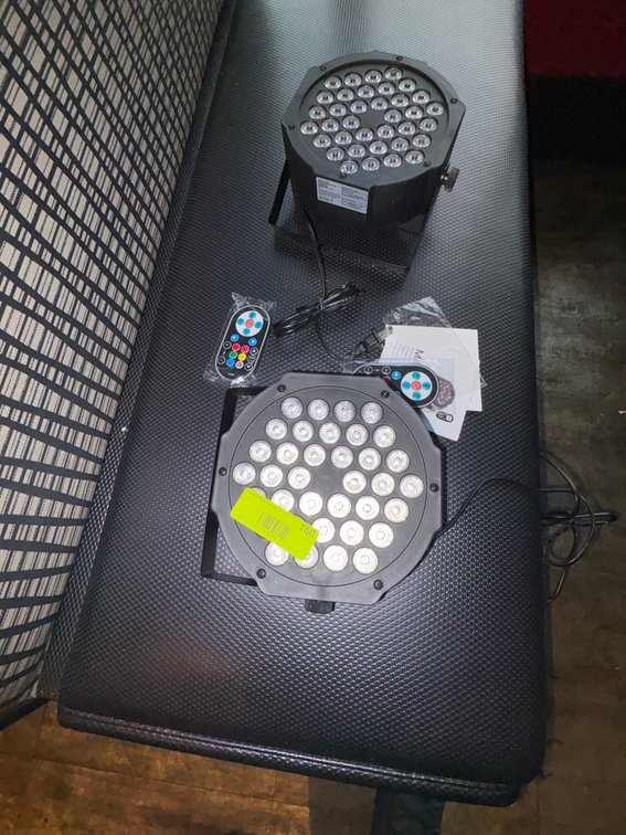 Bar145- (2) LED Par Stage Lights