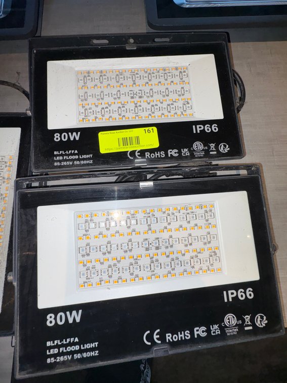 Bar145- (2) 80W LED Flood Lights