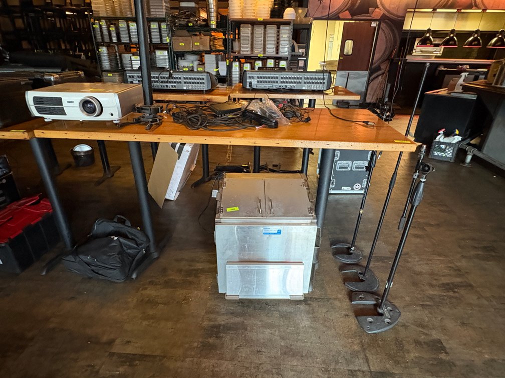 Bar145- Wood Table