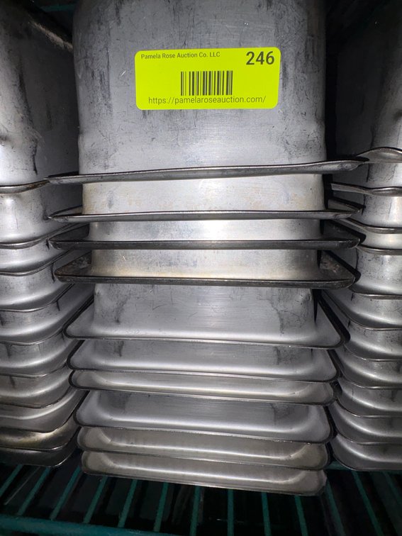 Bar145- Stainless Steel Pans