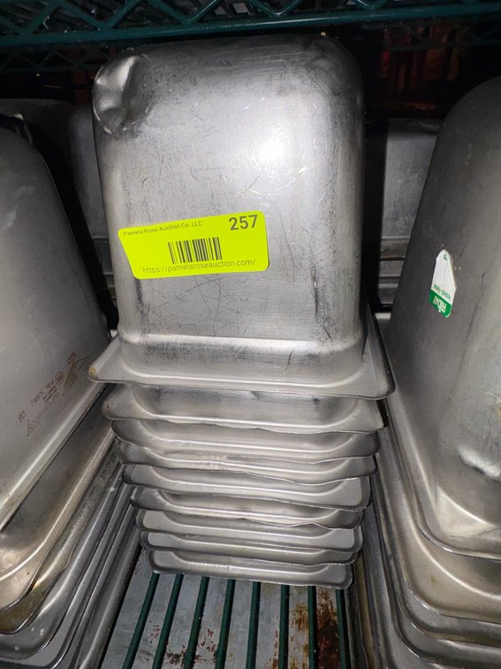 Bar145- Stainless Steel Pans