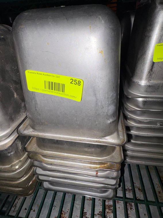 Bar145- Stainless Steel Pans
