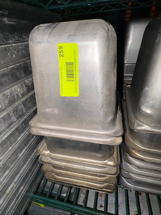 Bar145- Stainless Steel Pans