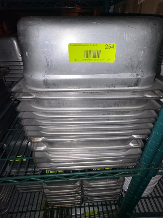 Bar145- Stainless Steel Pans