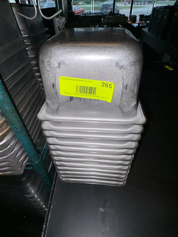 Bar145- Stainless Steel Pans