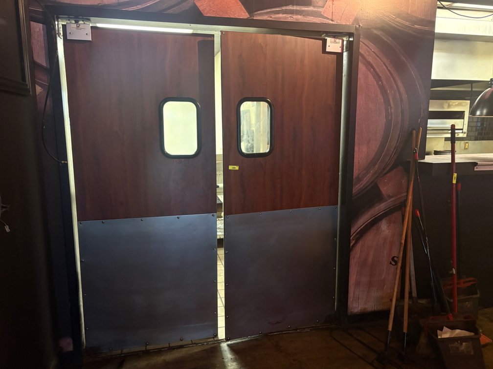 Bar145- (2) Swinging Doors