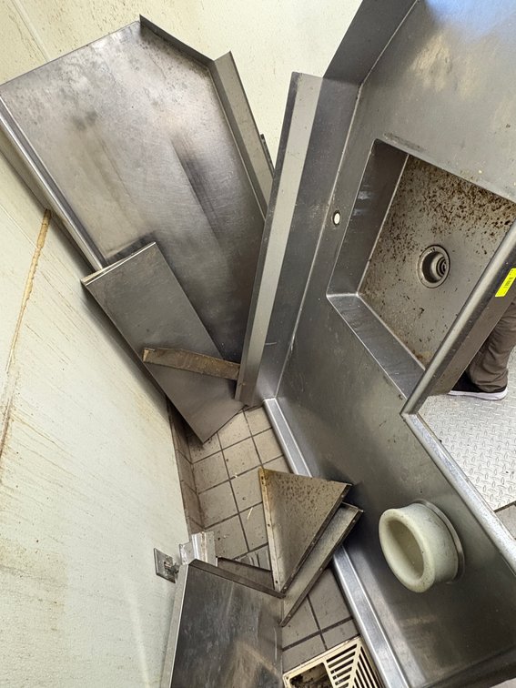 Bar145- Scrap Stainless Steel Sink