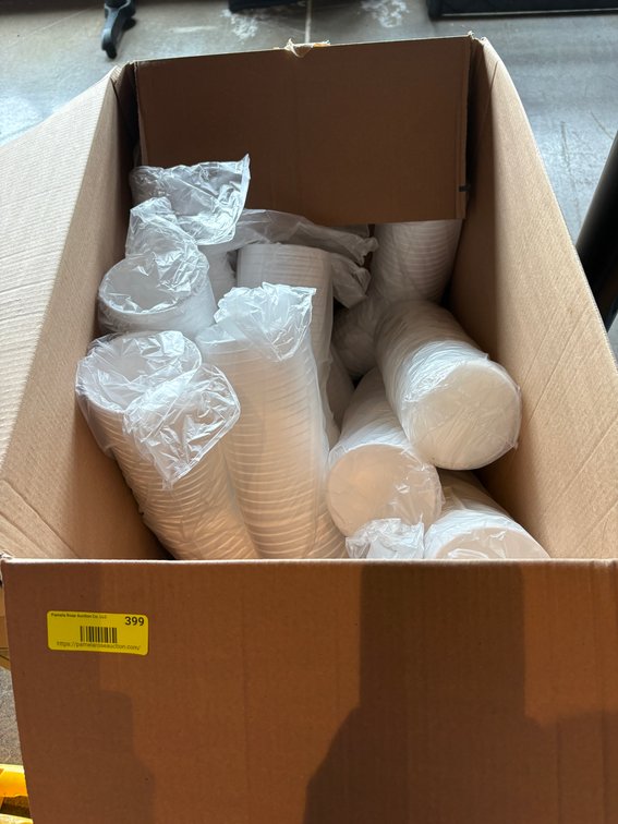 Bar145- Disposable Foam Cups and Lids