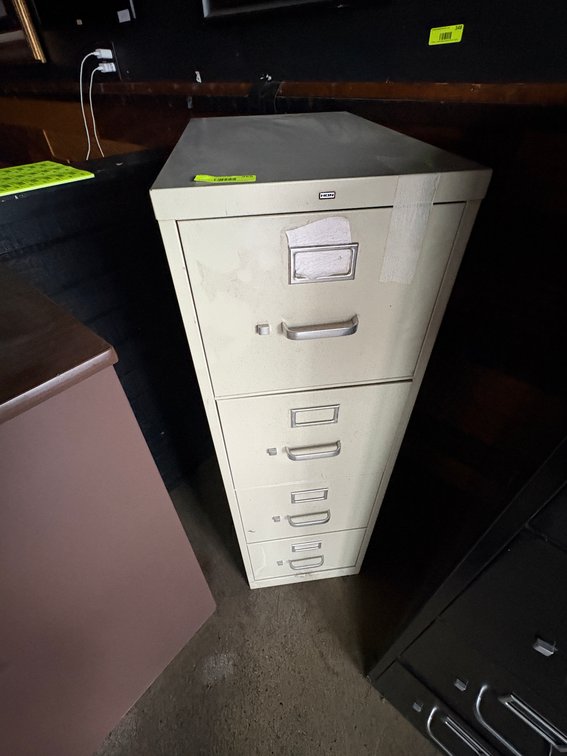Bar145- Vertical Metal File Cabinet