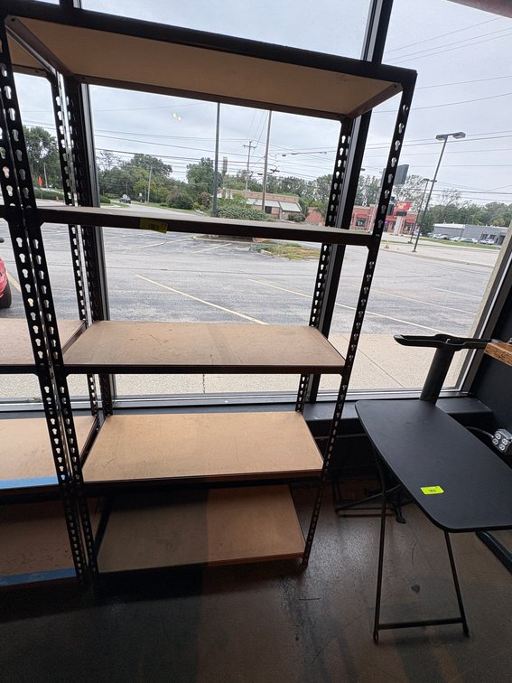 Bar145- Metal Shelving Unit