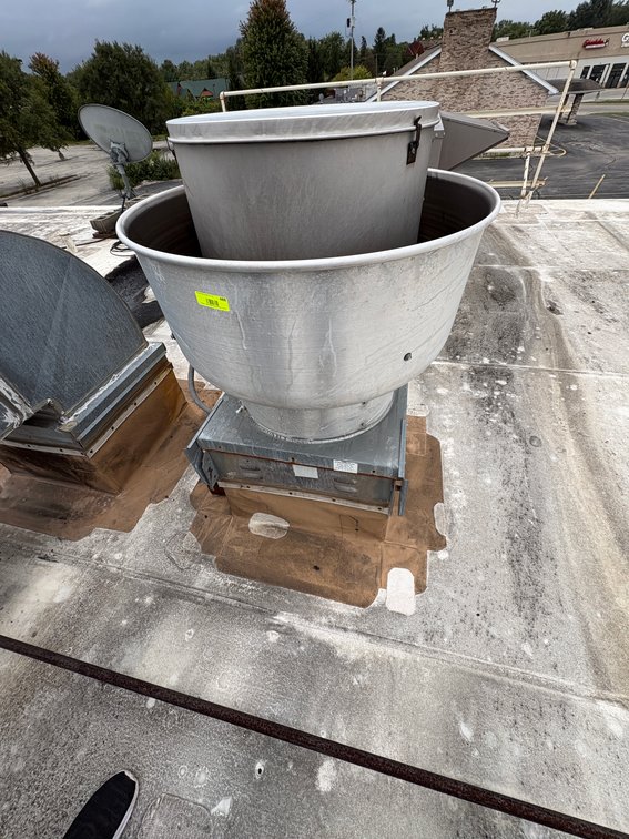 Bar145- Upblast Exhaust Fan