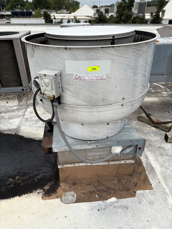 Bar145- Upblast Exhaust Fan