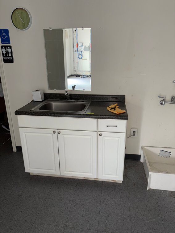 B2- Cabinet & Sink