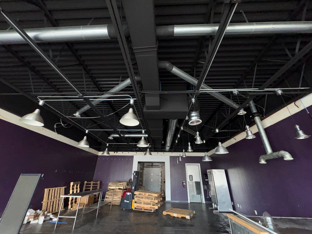 B2- All Duct Work Inside Of Bassett Nut Co.